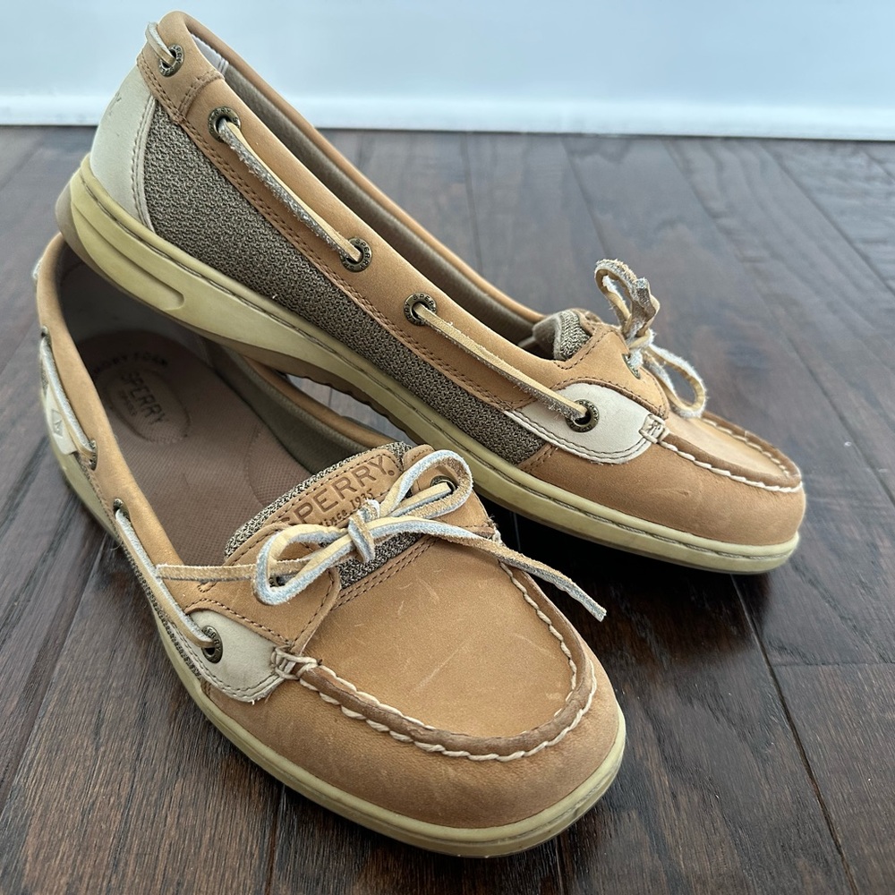 Sperry Women's Tan Top-Sider, Size 10